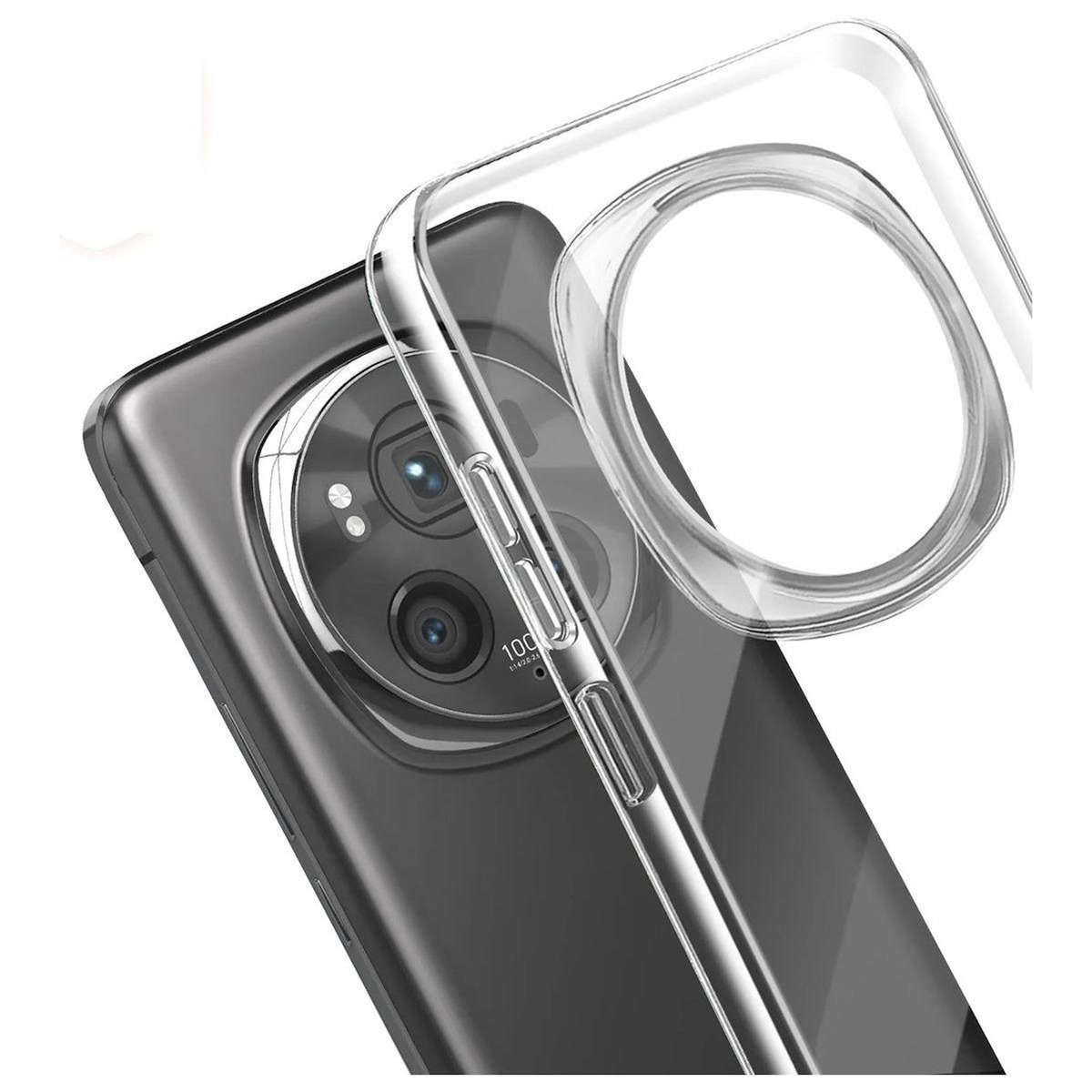 FORCE CASE Coque Honor Magic 6 Pro transparente