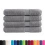 Voir la diapositive 2 : VIDAXL Serviettes de qualité supérieure SOLUND 4 pcs gris 600 g m²