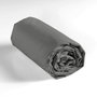 Voir la diapositive 6 : Paris Prix Drap Housse  Lina  160x200cm Anthracite