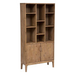 ATMOSPHERA Bibliothèque 2 portes en bois SABOR - Beige