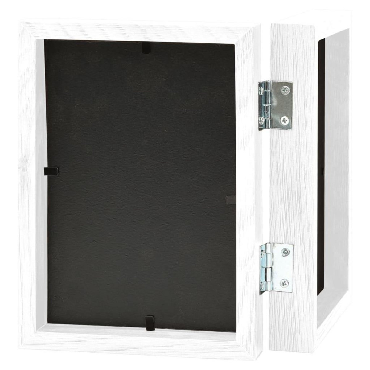 VIDAXL Cadre photo depliable en deux Blanc 2x(10x15 cm)