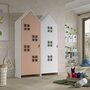 Voir la diapositive 2 : Paris Prix Pack - 2 Armoires Enfant  Casami Bruges  171cm Rose & Blanc