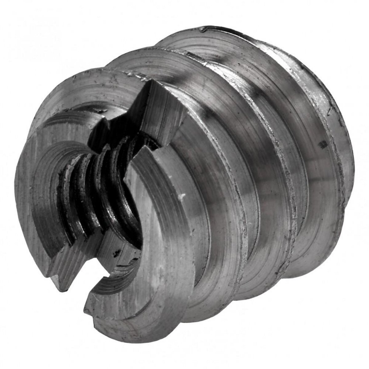 CENTRALE BRICO Lot de 8 manchons à visser acier brut HETTICH, l.10 mm