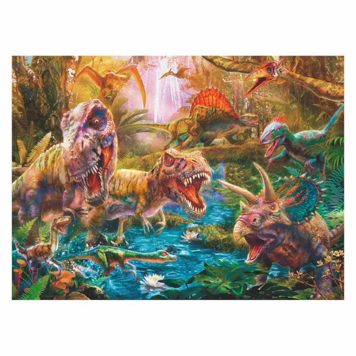 RAVENSBURGER Ravensburger Puzzle Dinosaurs, 150pcs. XXL 133482