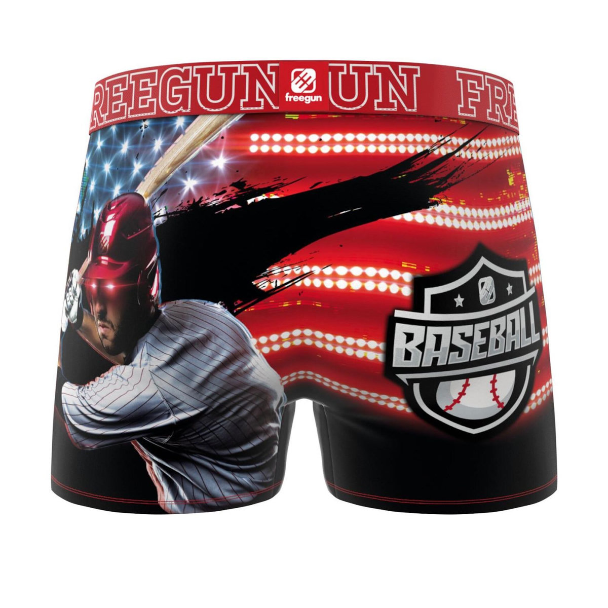 FREEGUN Lot de 3 boxers homme This is America