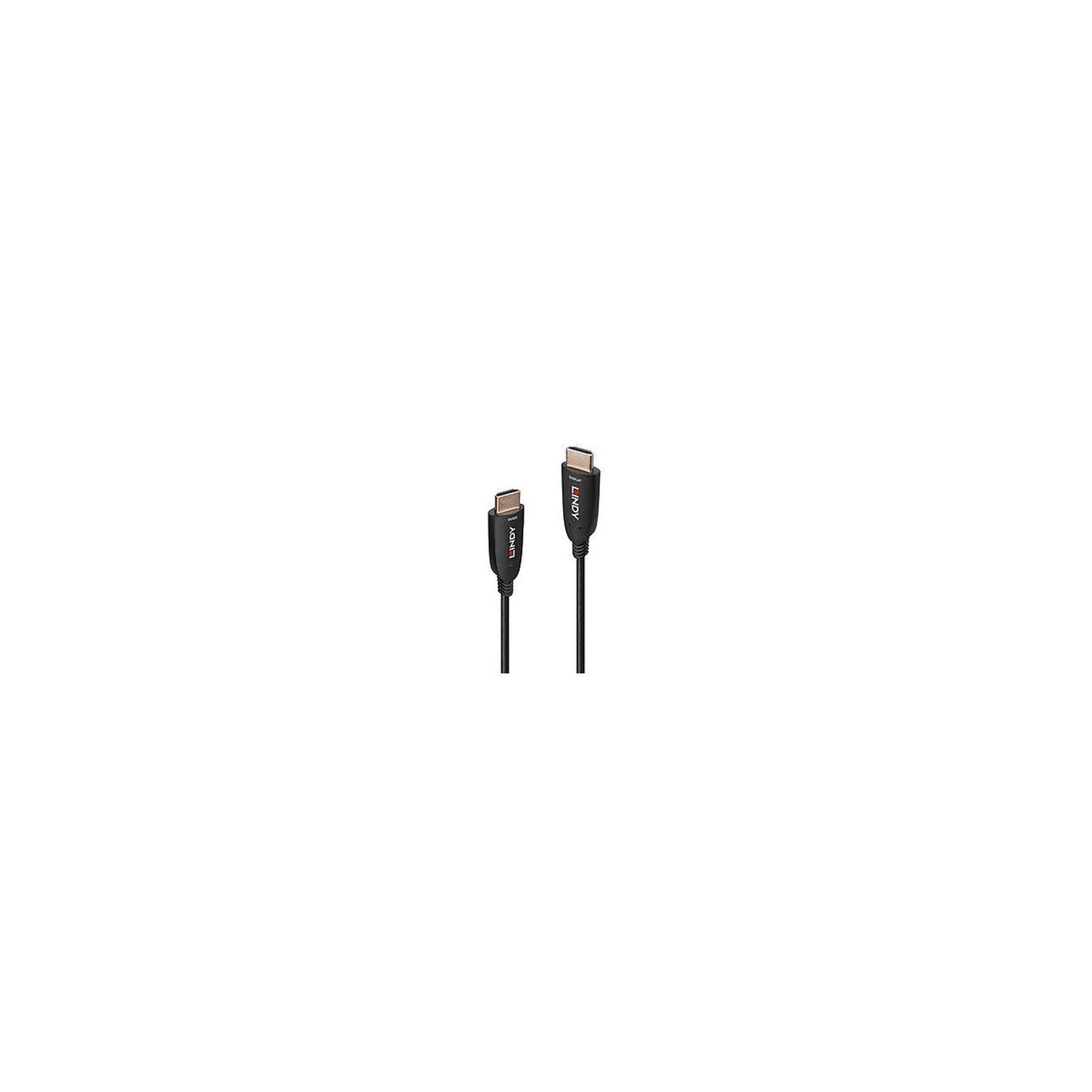 Voir la diapositive 2 : LINDAM Câble HDMI Lindy - HDMI mâle à HDMI mâle - 50 m - Fibre optique - Supporte 8K 60 Hz