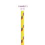 Voir la diapositive 6 : VIDAXL Corde de bateau Jaune 2 mm 250 m Polypropylene