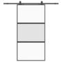Voir la diapositive 2 : VIDAXL Porte coulissante avec kit de quincaillerie noir 102,5x205 cm