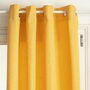 Voir la diapositive 2 : ATMOSPHERA Rideau à Œillets Jacquard  Geomy  140x260cm Ocre