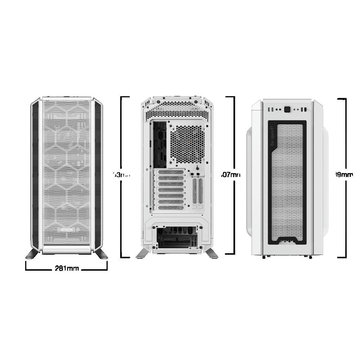 BE QUIET Boîtier PC be quiet! Silent Base 802 White