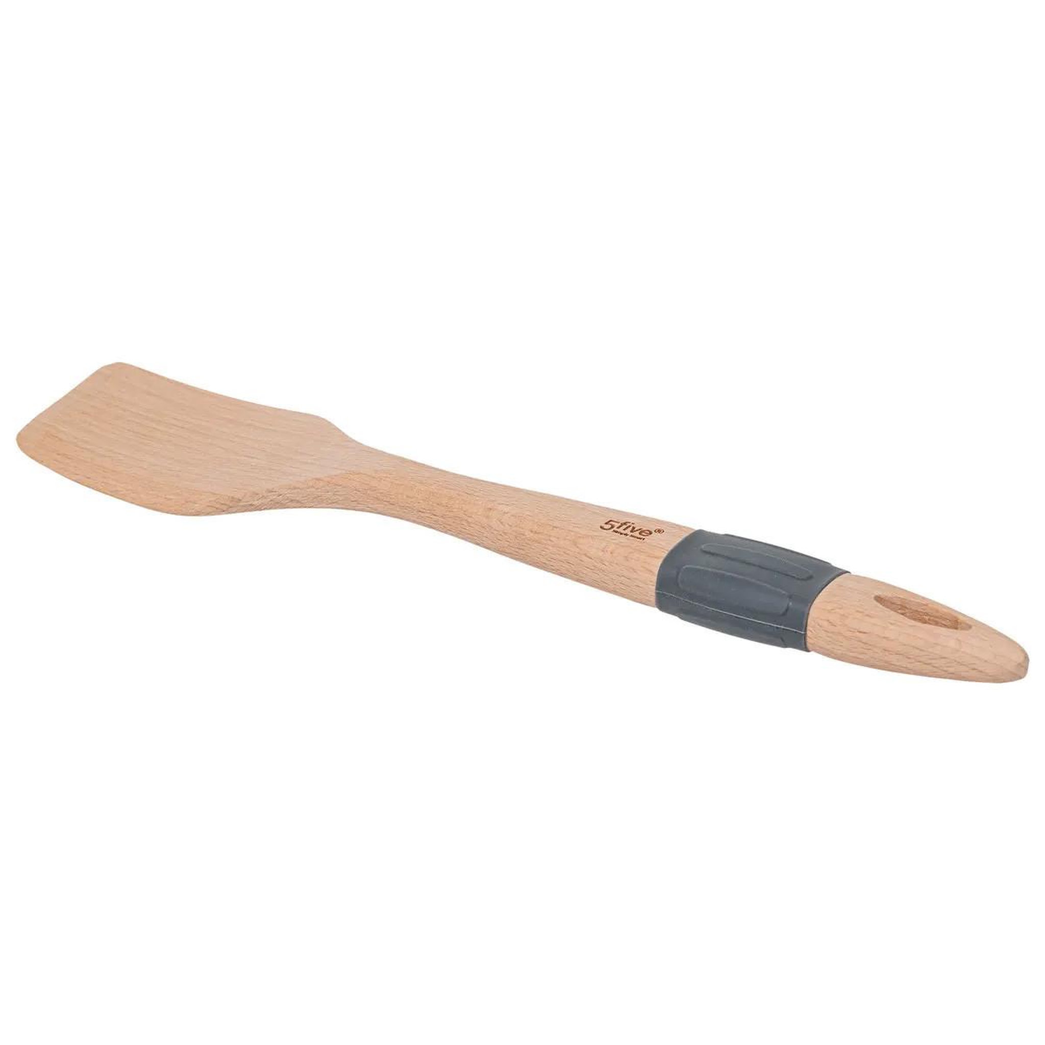Voir la diapositive 3 : FIVE Lot de 2 ustensiles de cuisine  bois  32cm naturel