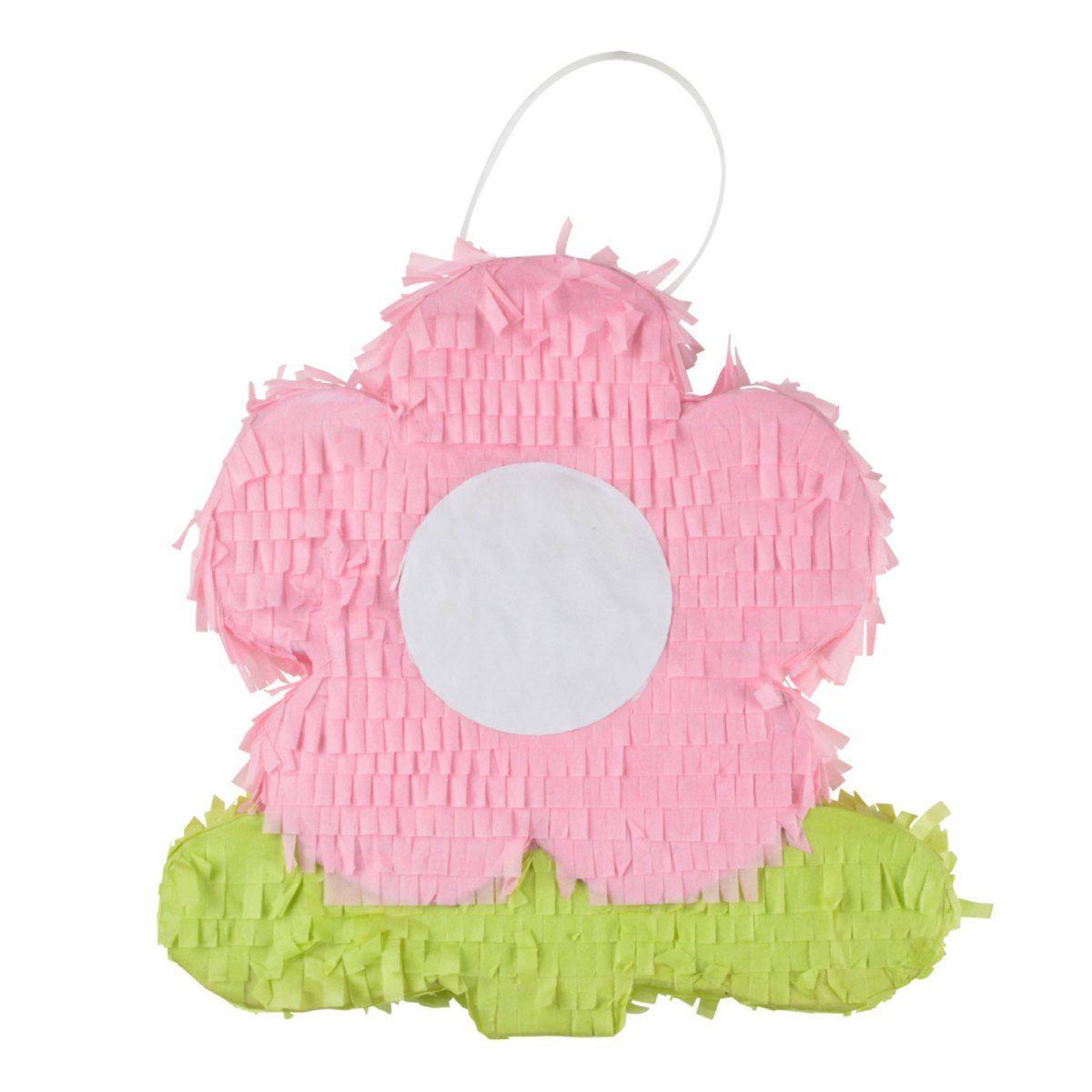 RIRE & CONFETTI Mini Pinata d'Anniversaire  Fleur  20cm Rose
