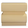 Voir la diapositive 2 : Paris Prix Table de Chevet 2 Tiroirs  Sherazade  45cm Beige