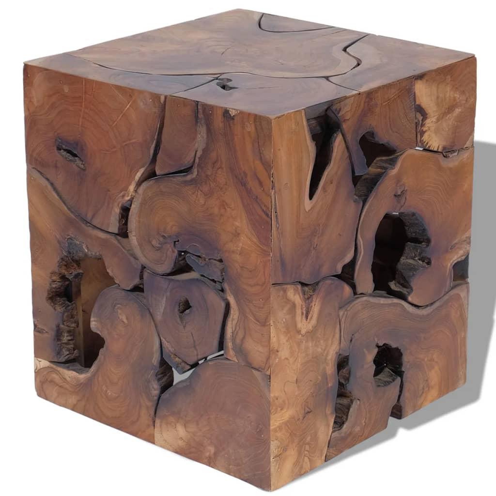 Voir la diapositive 2 : VIDAXL Tabouret Bois de teck massif