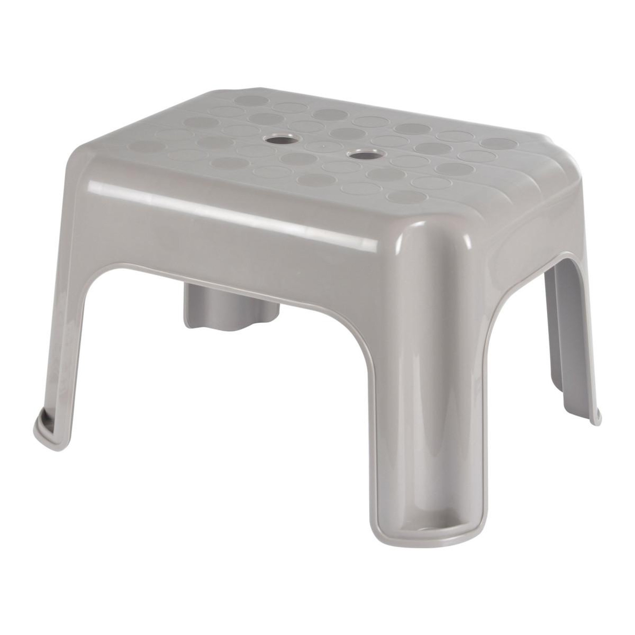 HOMEA Tabouret  Utilitaire Maison  40cm Taupe