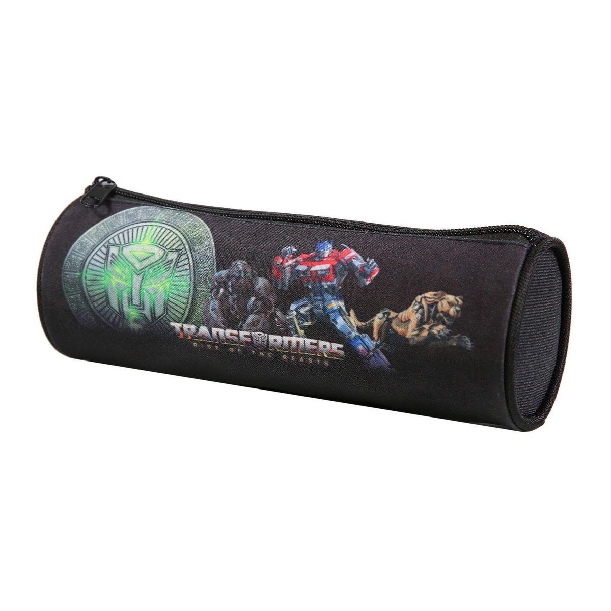Bagtrotter BAGTROTTER Trousse scolaire ronde Transformers Noir
