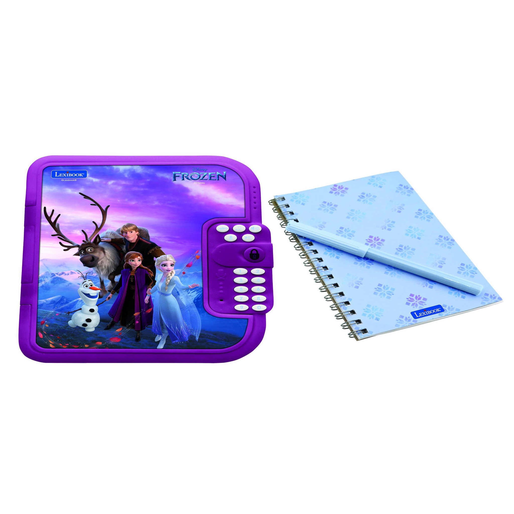 Lexibook Journal intime éléctronique avec coffre-fort La reine des Neiges