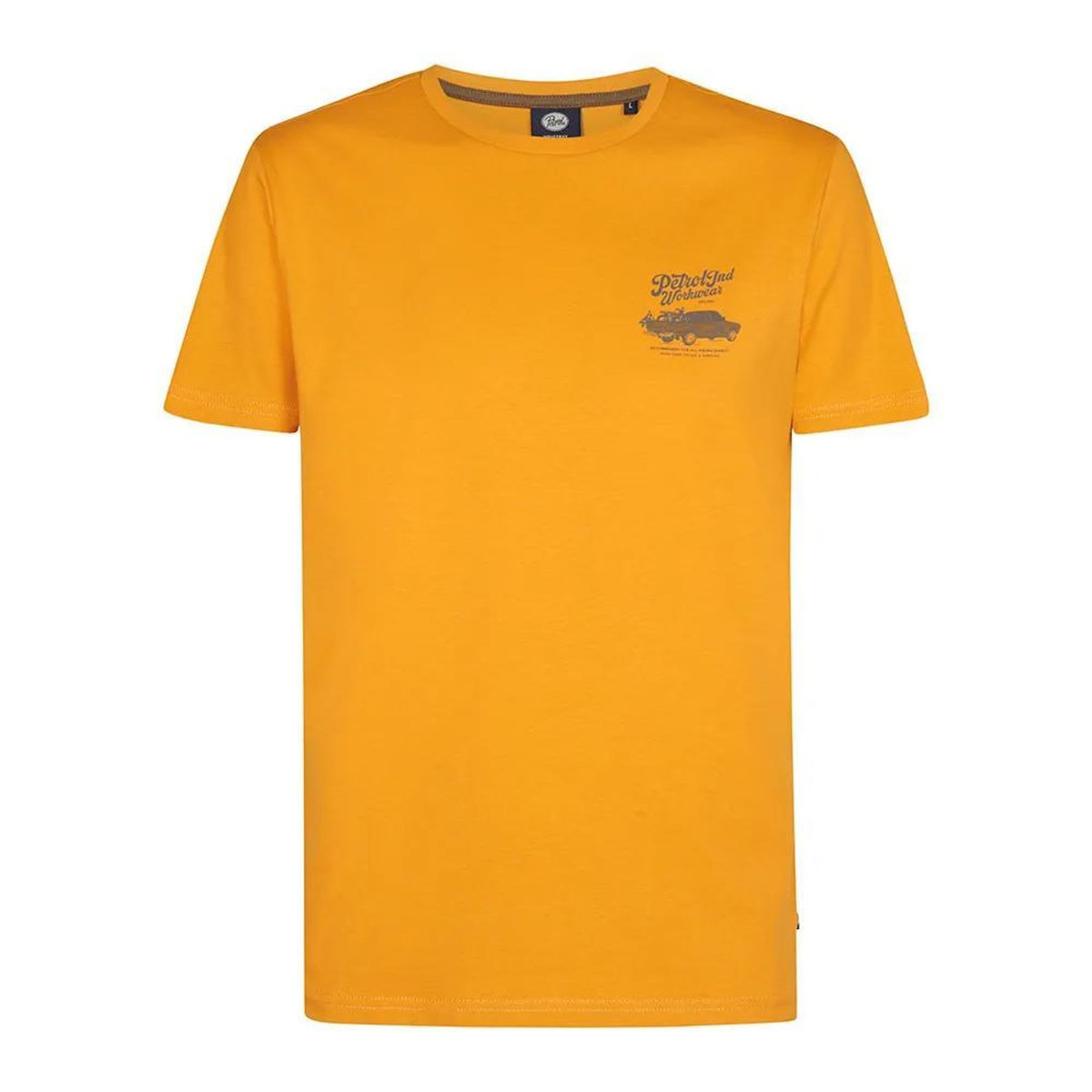 Petrol Industries T-Shirt Orange Homme Petrol Industries TSR135