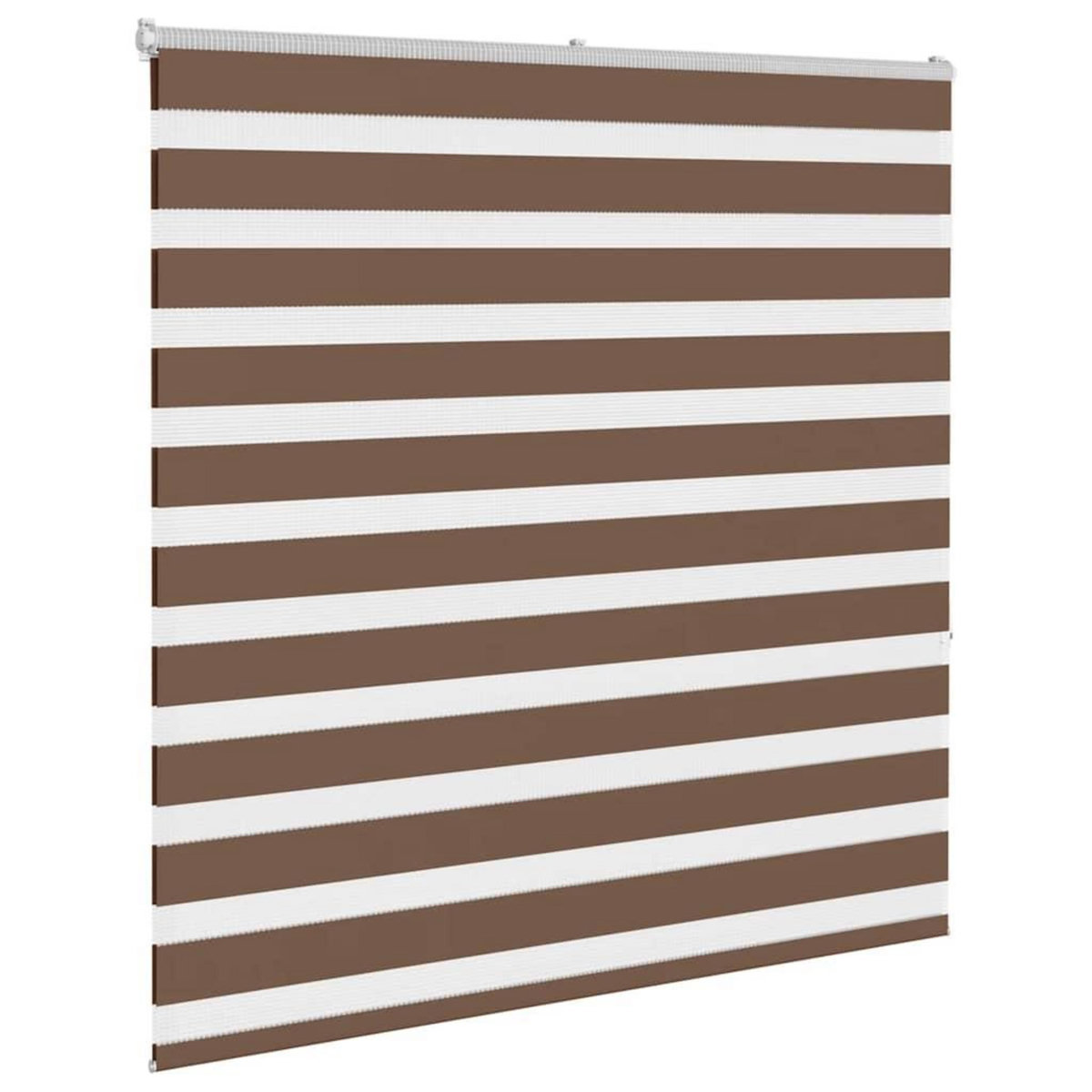 VIDAXL Store zebre marron 140x150cm largeur du tissu 135,9cm polyester