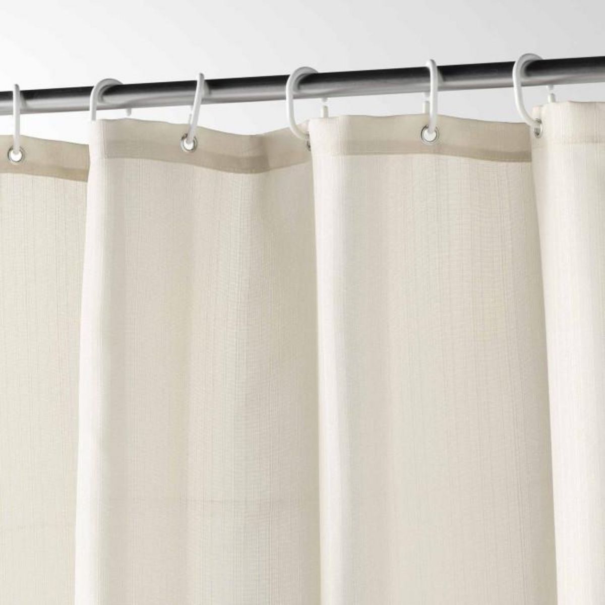 Paris Prix Rideau de Douche Uni  Yaline  180x200cm Naturel