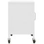 Voir la diapositive 4 : VIDAXL Armoire de rangement Blanc 60x35x56 cm Acier