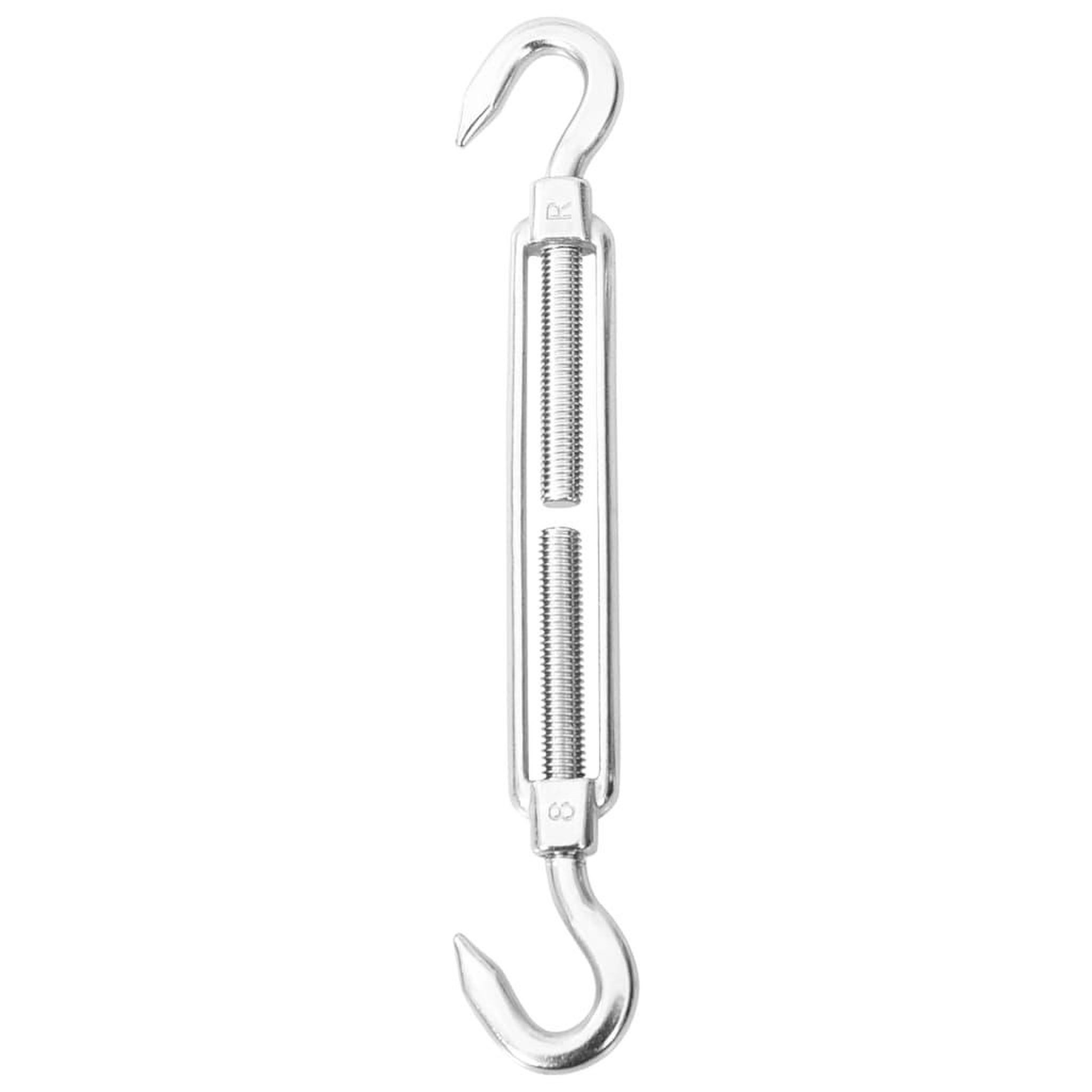 Voir la diapositive 3 : VIDAXL Kit de montage de voile d'ombrage 6 pcs acier inoxydable