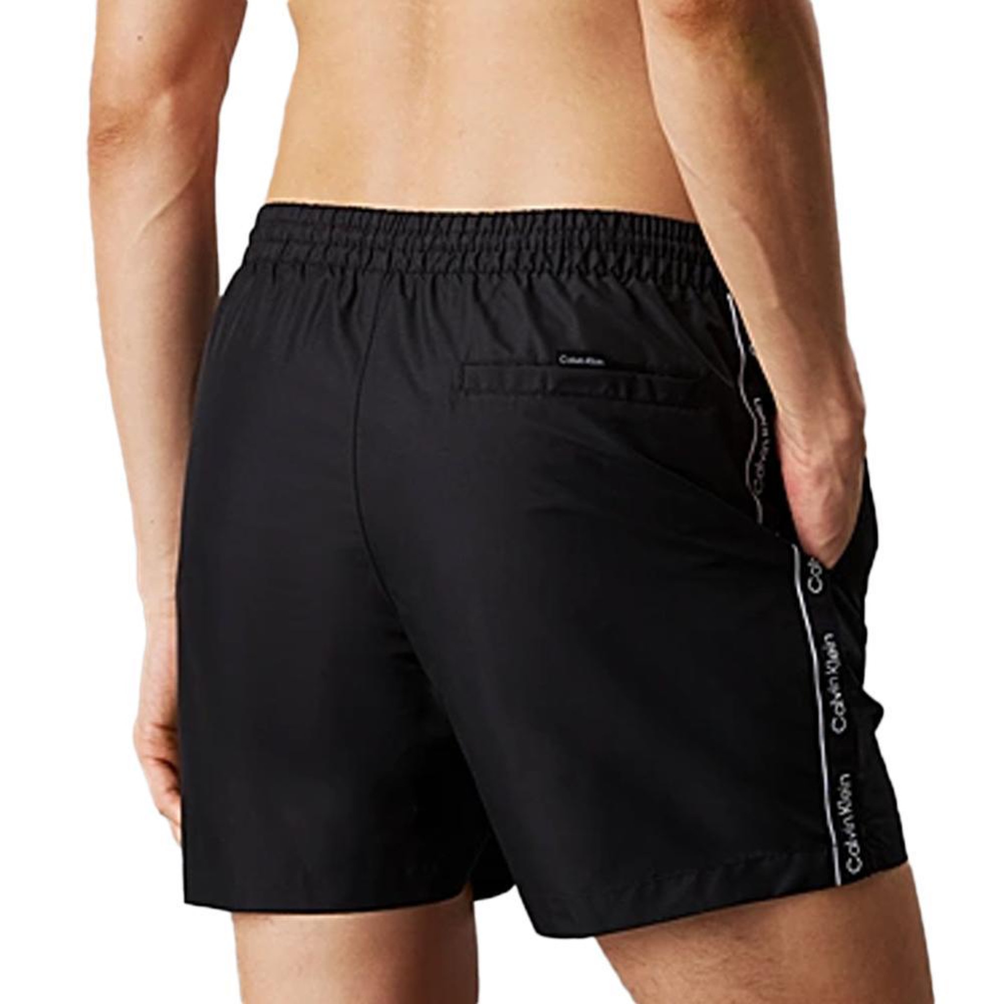Voir la diapositive 2 : CALVIN KLEIN JEANS Maillot de bain noir homme calvin klein jeans medium