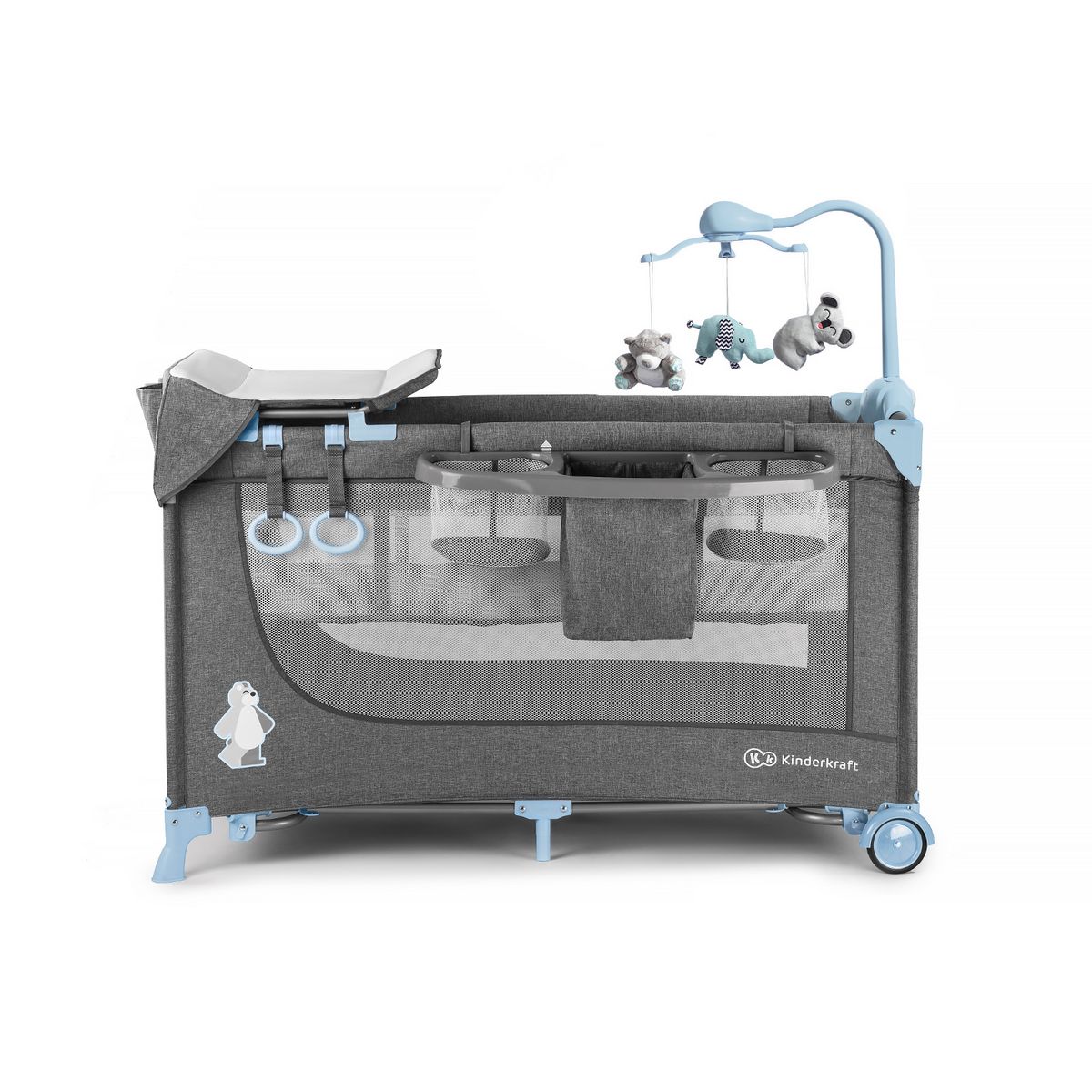 KINDERKRAFT Lit parapluie avec accessoires Joy