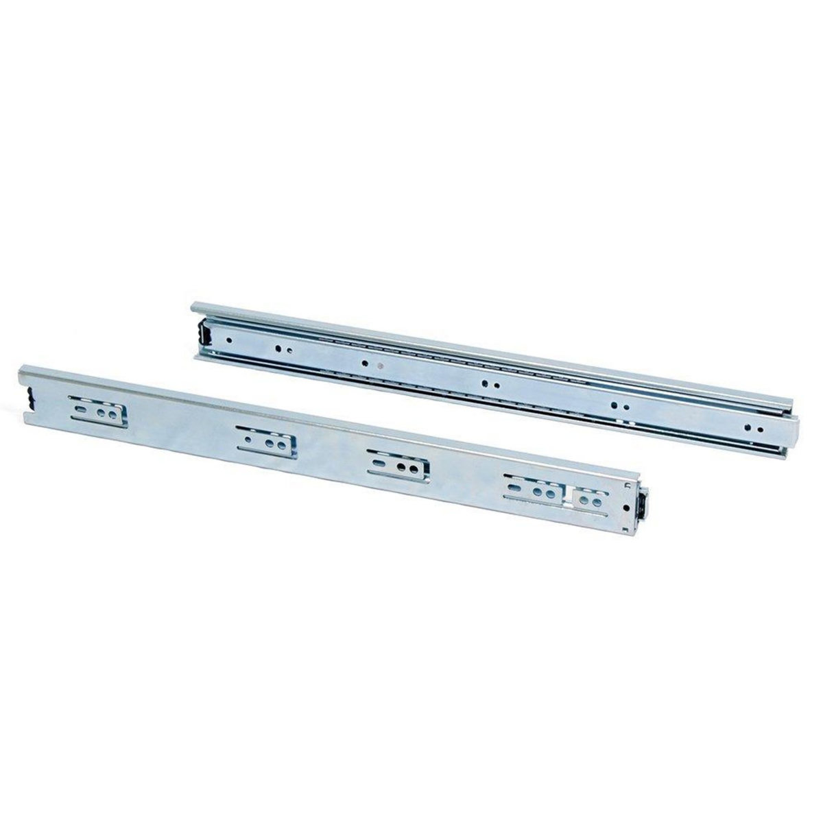 EMUCA SRL Paire de coulisses à billes pour tiroir à sortie totale 45 mm x L 650 mm
