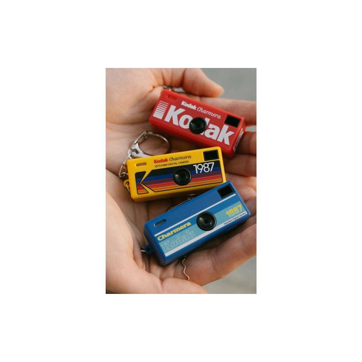 Kodak Appareil photo Compact Porte-clés Charmera 6 couleurs aléatoires