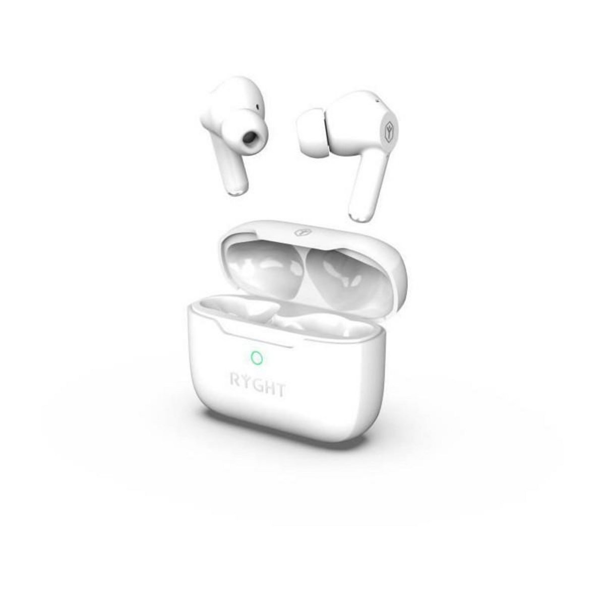 RYGHT Ecouteurs sans fil - Bluetooth 5.3 - RYGHT - Jumo ANC - Blanc