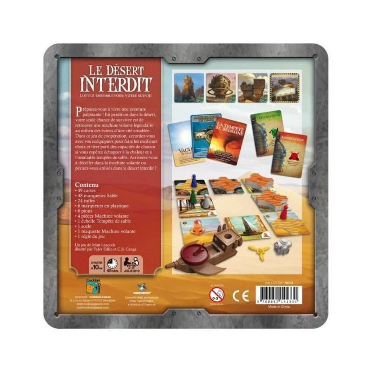 Asmodee ASMODEE - Le Desert Interdit - Jeu de societe