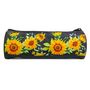 Voir la diapositive 4 : Bagtrotter BAGTROTTER Trousse scolaire ronde Offshore Noir Tournesols
