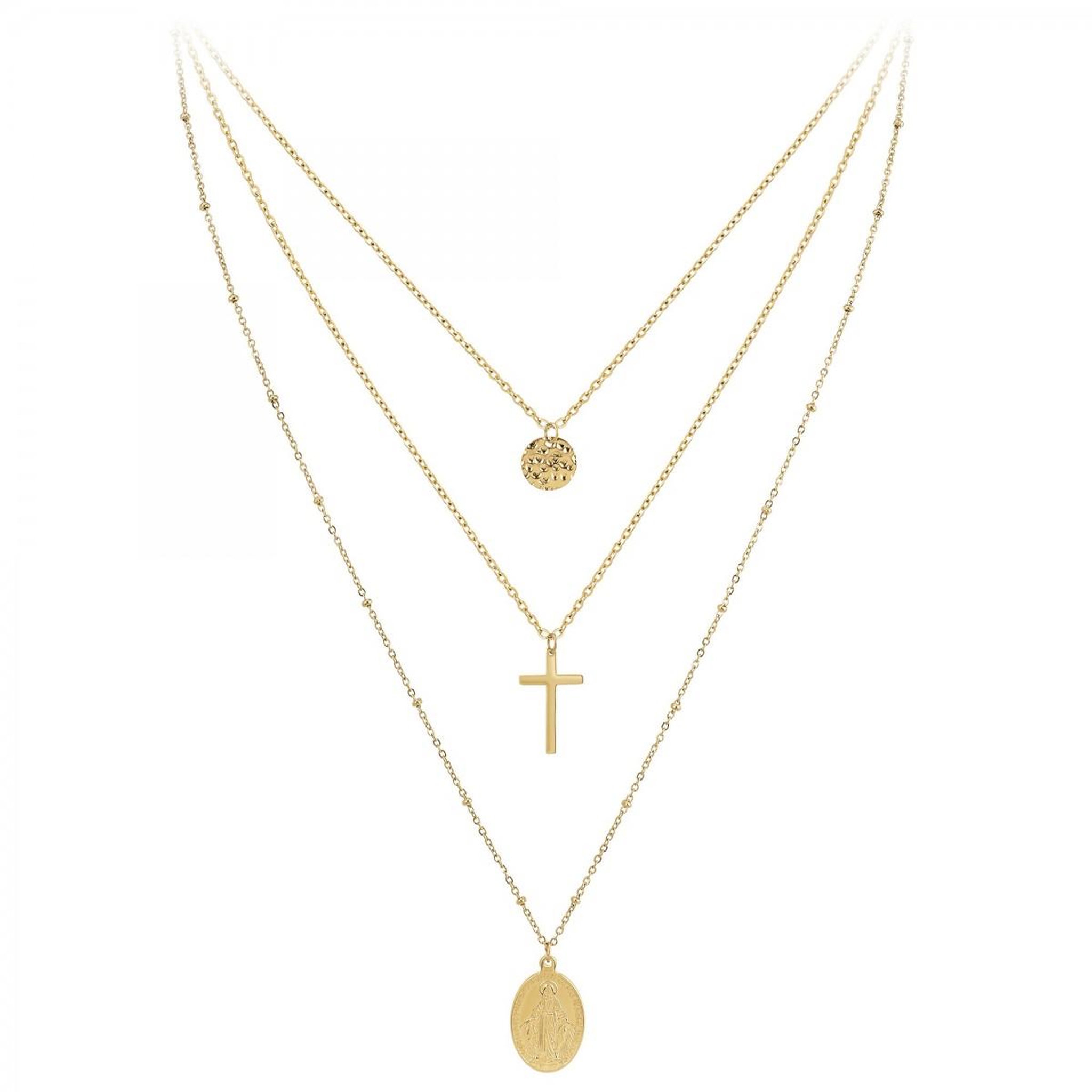 Voir la diapositive 1 : SC BOHEME Collier par SC Bohème en acier inoxydable