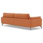 Voir la diapositive 5 : LISA DESIGN Carlos - canapé d'angle droit 4 places ultra moelleux en tissu texturé