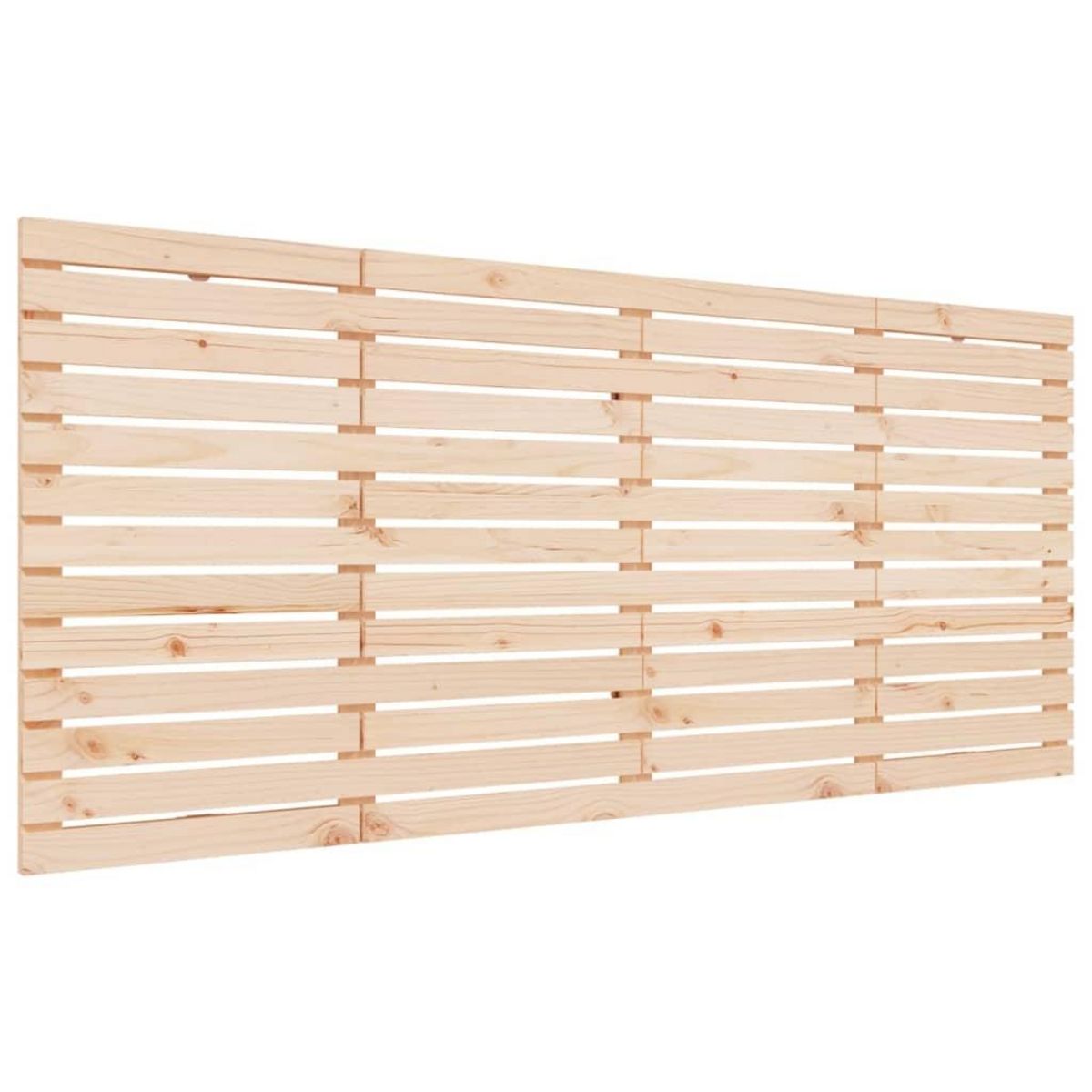 VIDAXL Tete de lit murale 206x3x91,5 cm Bois massif de pin