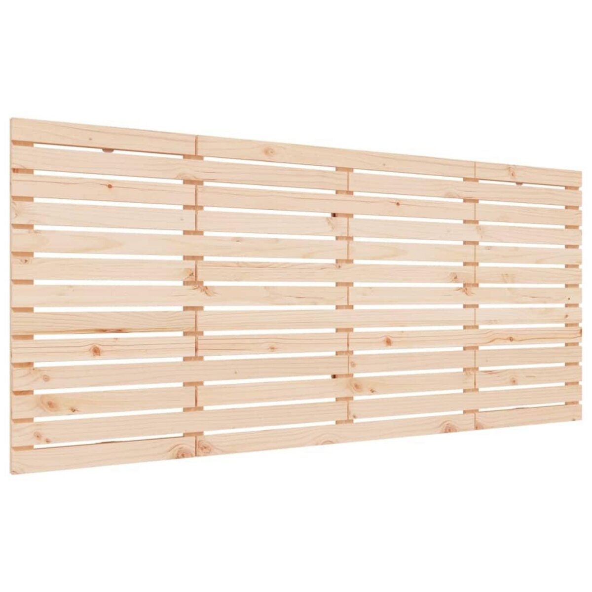 VIDAXL Tete de lit murale 206x3x91,5 cm Bois massif de pin