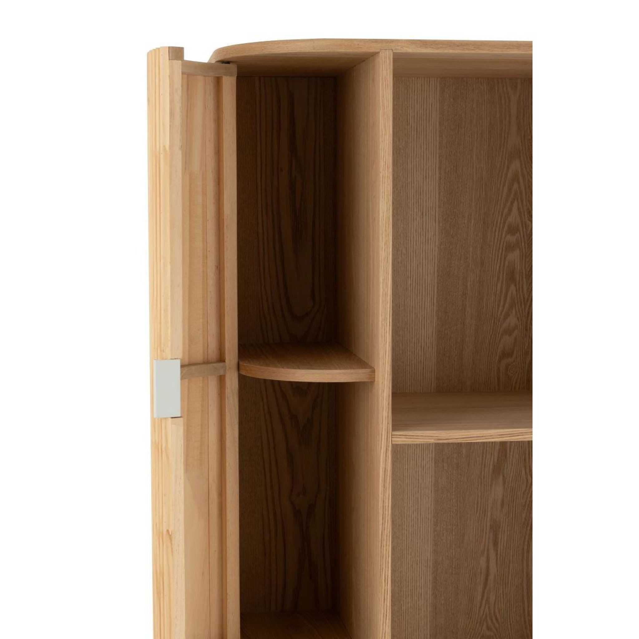 Voir la diapositive 6 : J-LINE Bibliothèque en bois  alta  180cm naturel