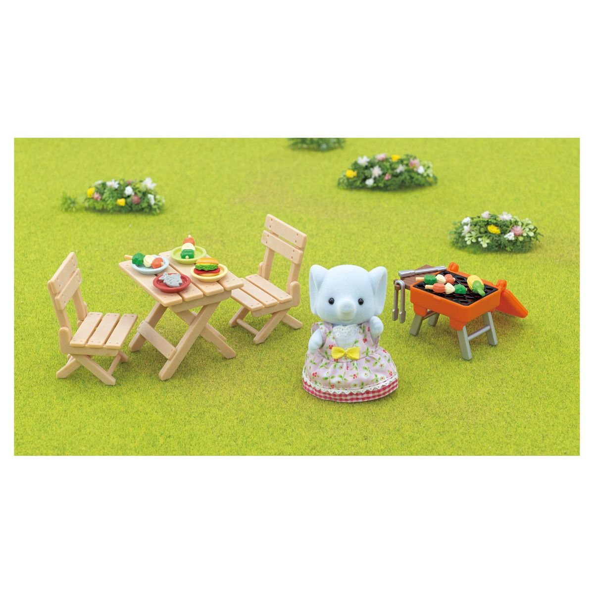 Epoch d'Enfance 5640 La fille éléphant et son set de pique-nique