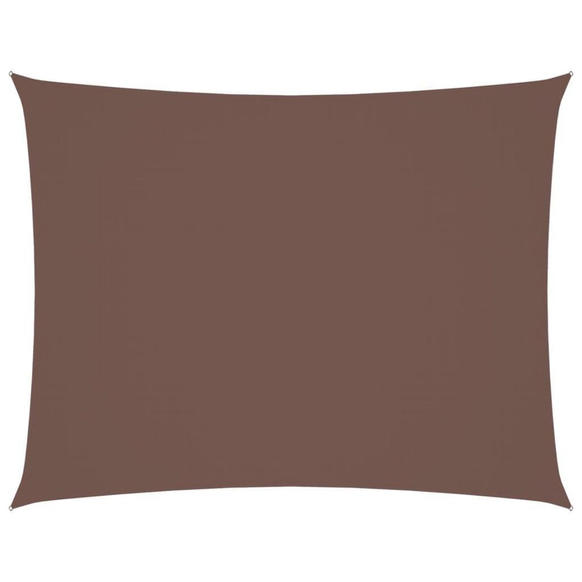 VIDAXL Voile de parasol tissu oxford rectangulaire 2,5x4 m marron