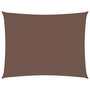 Voir la diapositive 2 : VIDAXL Voile de parasol tissu oxford rectangulaire 2,5x4 m marron