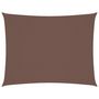Voir la diapositive 2 : VIDAXL Voile de parasol tissu oxford rectangulaire 2,5x4 m marron