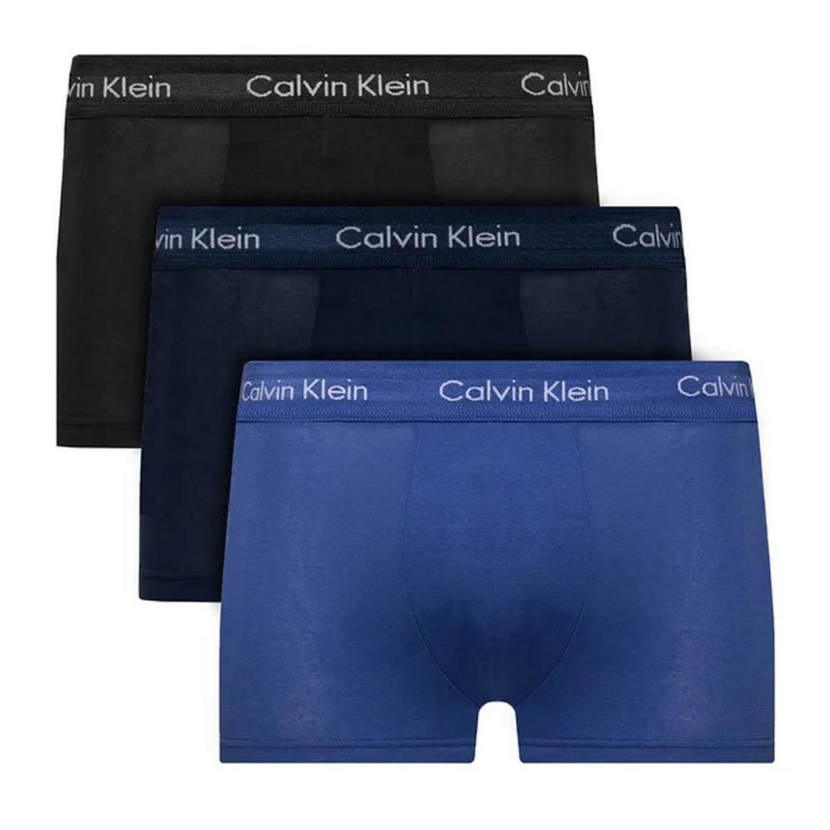 CALVIN KLEIN JEANS X3 Boxers  Homme Calvin Klein Low Rise Trunk