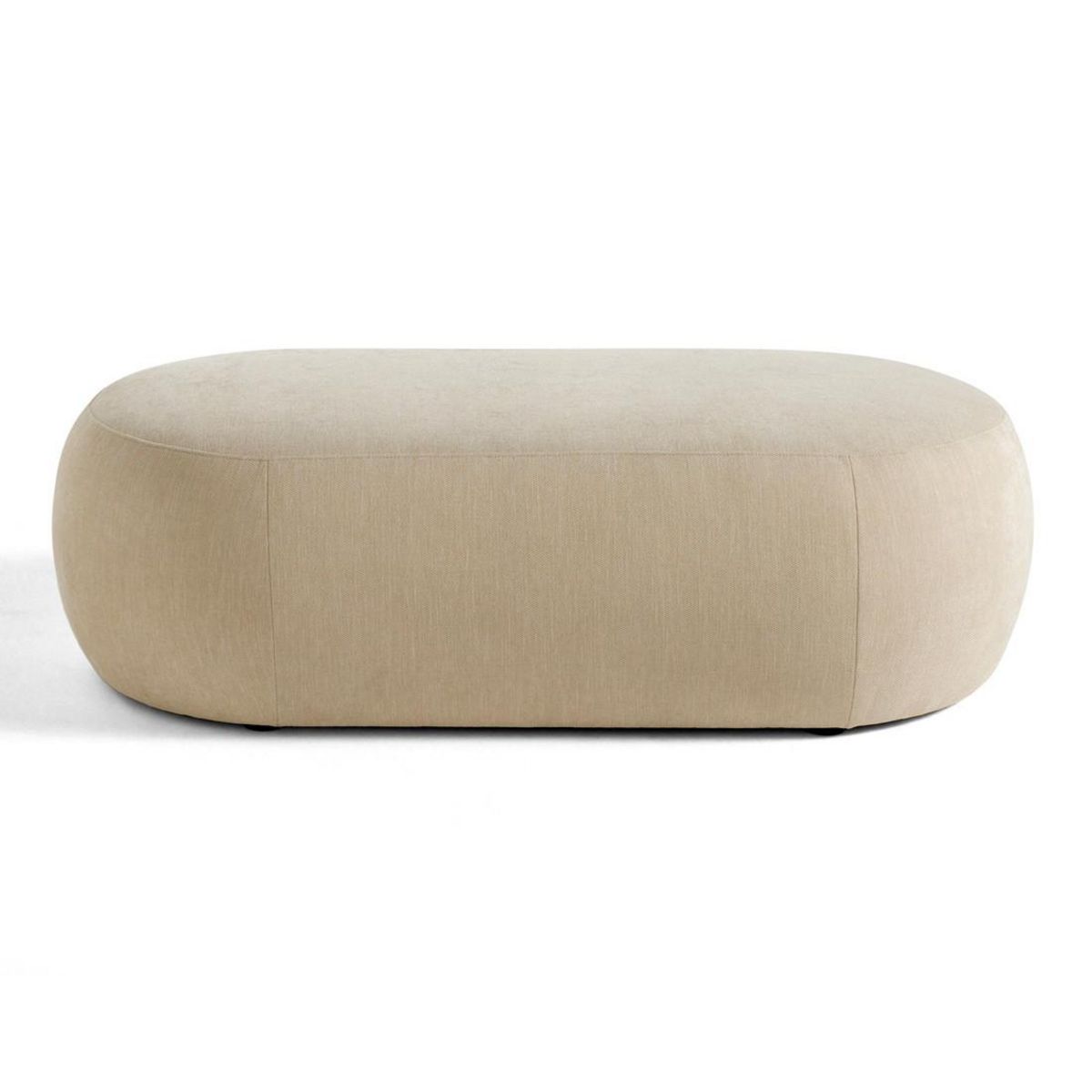 LISA DESIGN Santorini - pouf modulable - en tissu texturé
