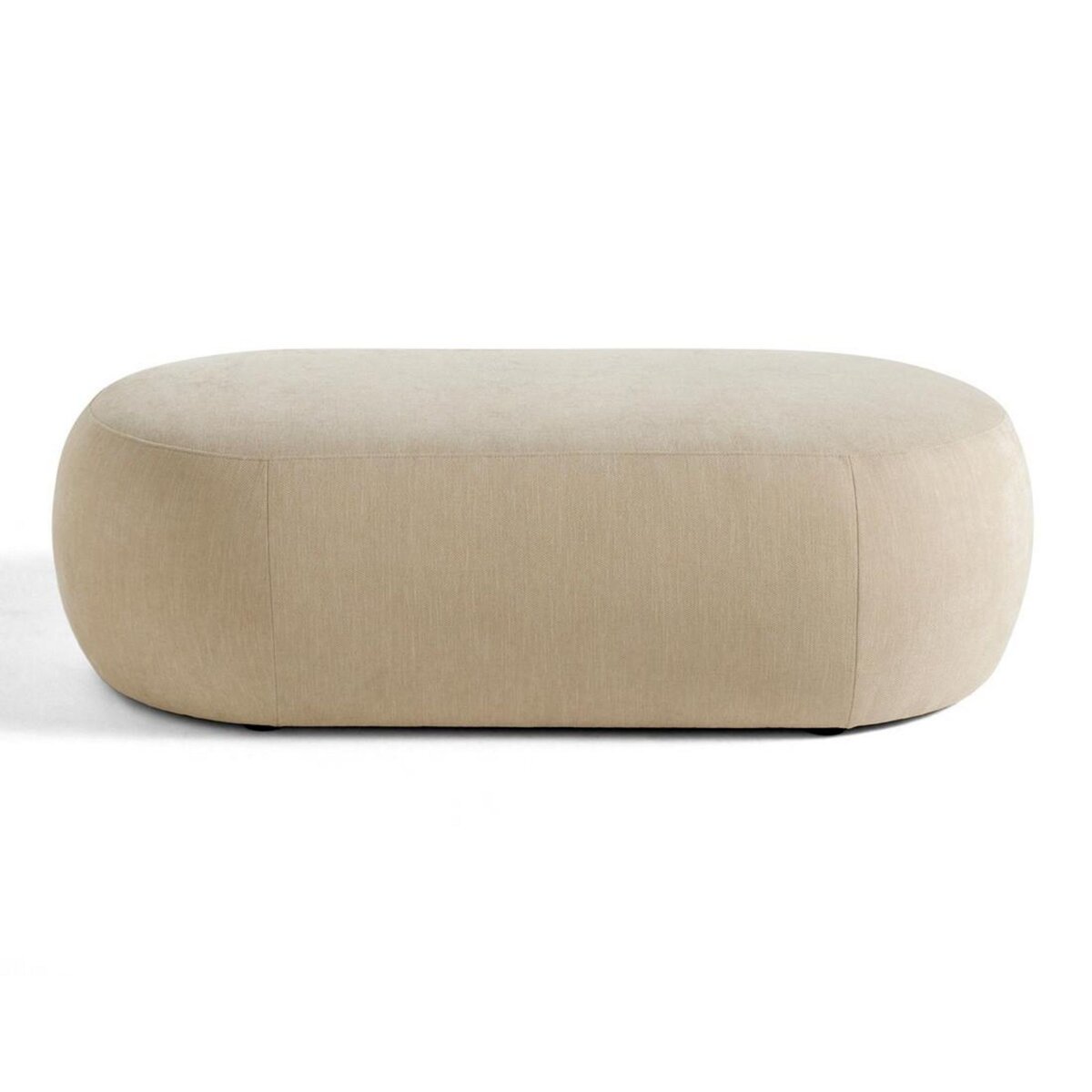 LISA DESIGN Santorini - pouf modulable - en tissu texturé