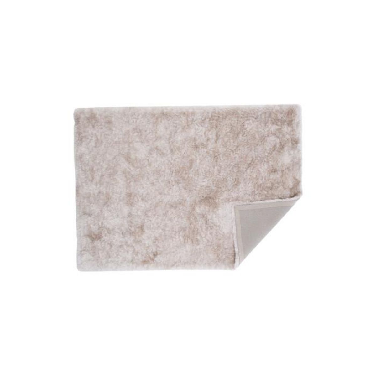 Paris Prix Tapis Déco Shaggy  Shiva  171x242cm Champagne