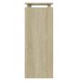 Voir la diapositive 5 : VIDAXL Table console chene sonoma 80x30x80 cm bois d'ingenierie