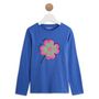 Voir la diapositive 1 : INEXTENSO T-shirt manches longues bleu fille 