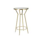 Paris Prix Table de Bar Miroir  Circle  105cm Or