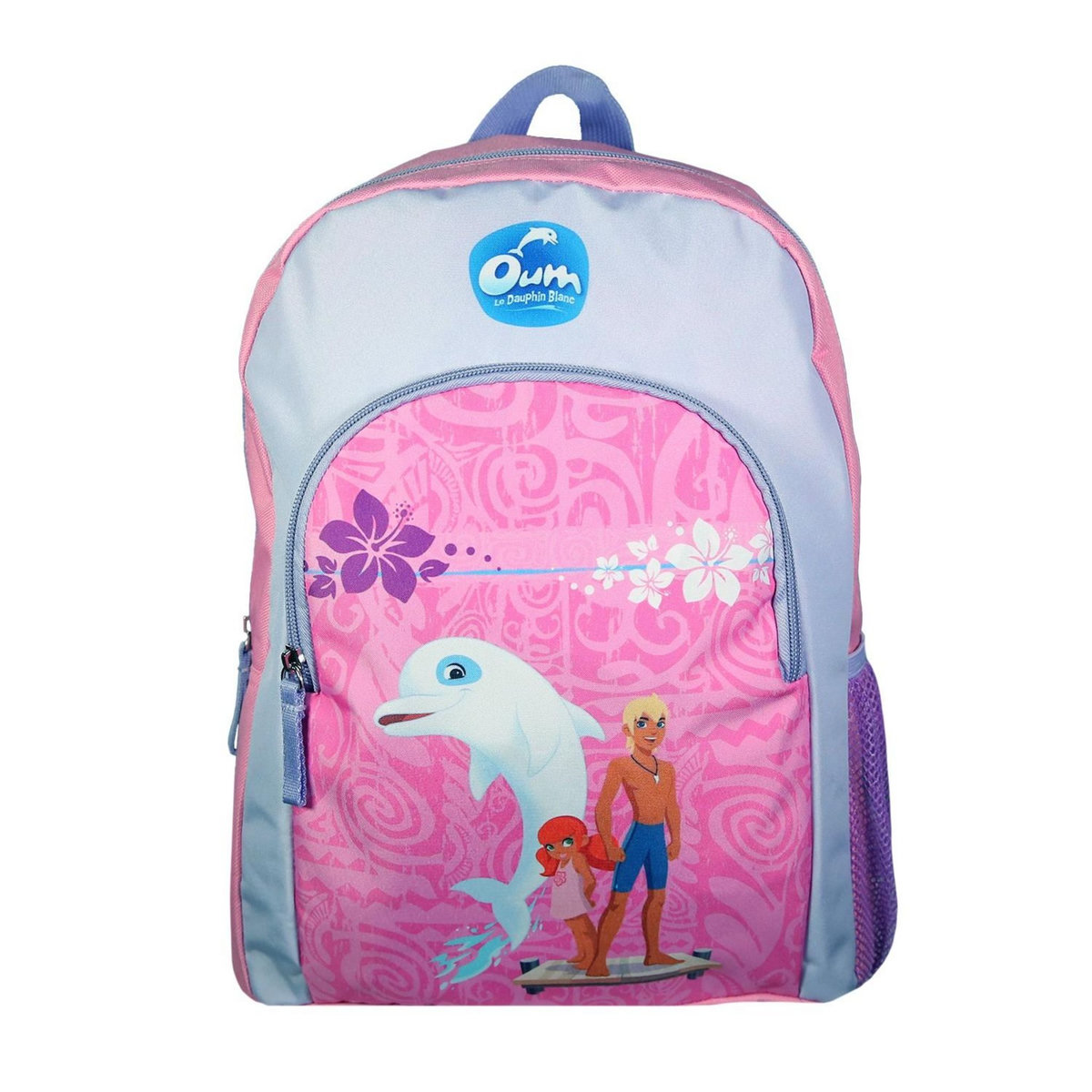 Bagtrotter BAGTROTTER Sac à dos 37 cm avec poche Oum Le Dauphin Rose